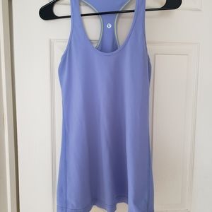 Lululemon cool racerback tank periwinkle purple reversable